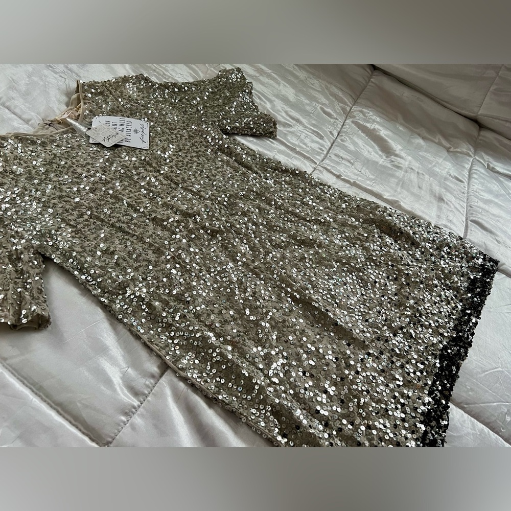 Jen’s Pirate Booty x Free People Sequin Mini Dress M - Picture 4 of 16